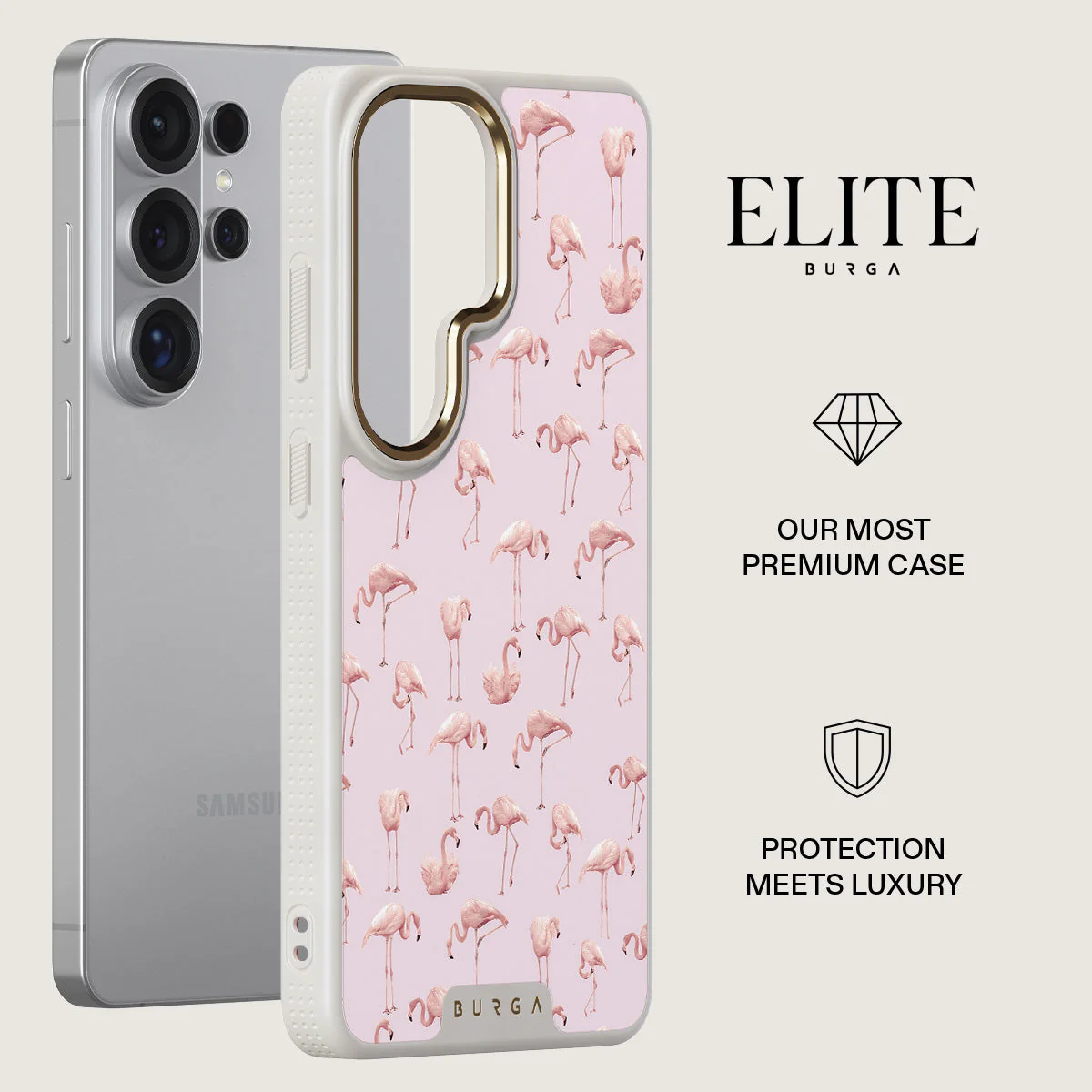 Nostalgic Pink - Flamingos Samsung Galaxy S26 Ultra Case - Image 27