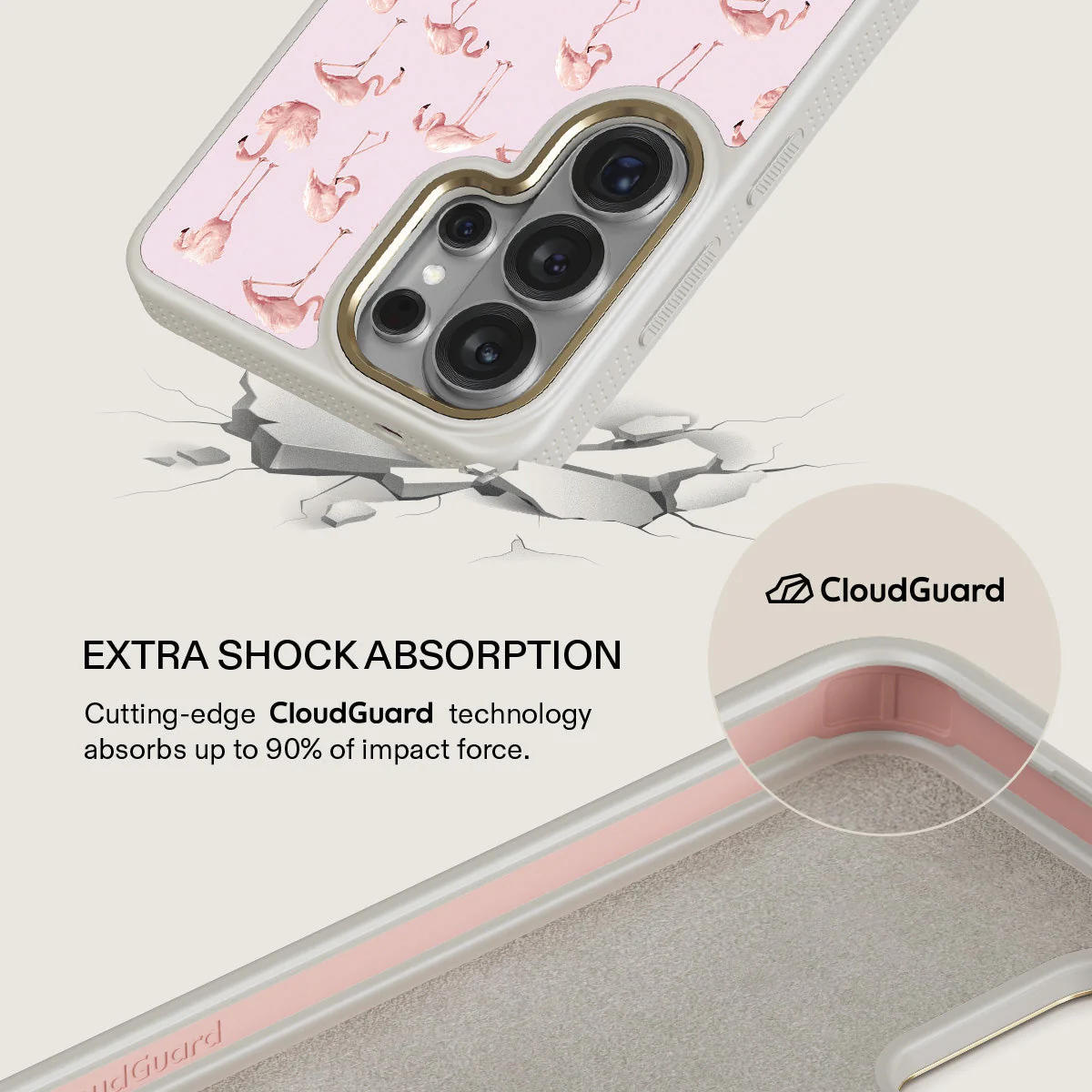 Nostalgic Pink - Flamingos Samsung Galaxy S26 Ultra Case - Image 28