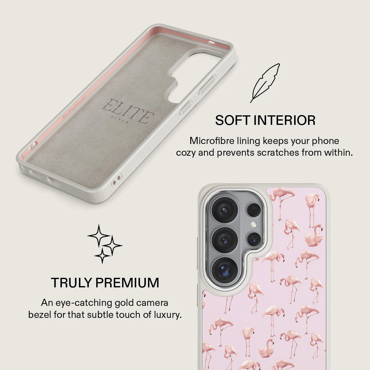 Nostalgic Pink - Flamingos Samsung Galaxy S26 Ultra Case - Image 38
