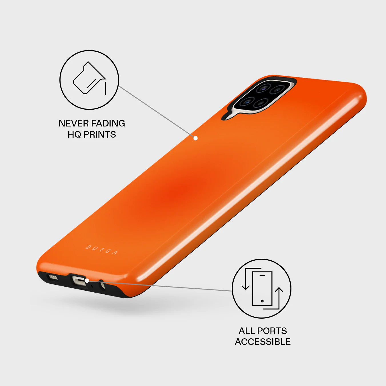 Flare - Samsung Galaxy A12 4G Case - Image 3