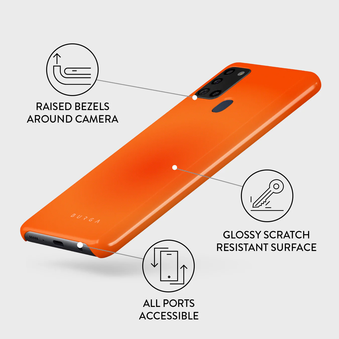 Flare - Samsung Galaxy A21s 4G Case - Image 3