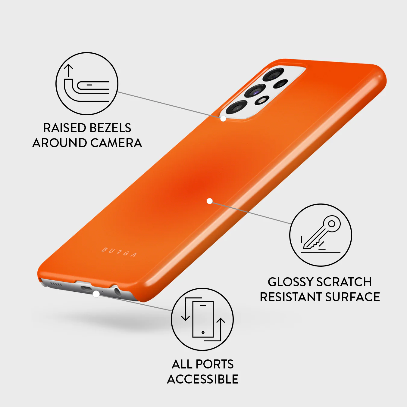 Flare - Samsung Galaxy A72 4G / 5G Case - Image 3
