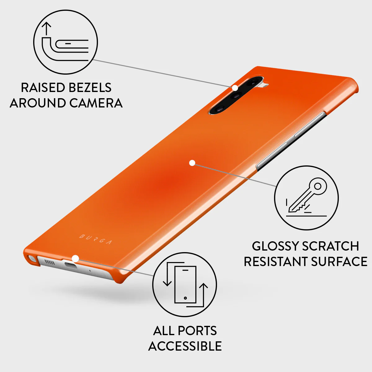 Flare - Samsung Galaxy Note 10 Case - Image 3