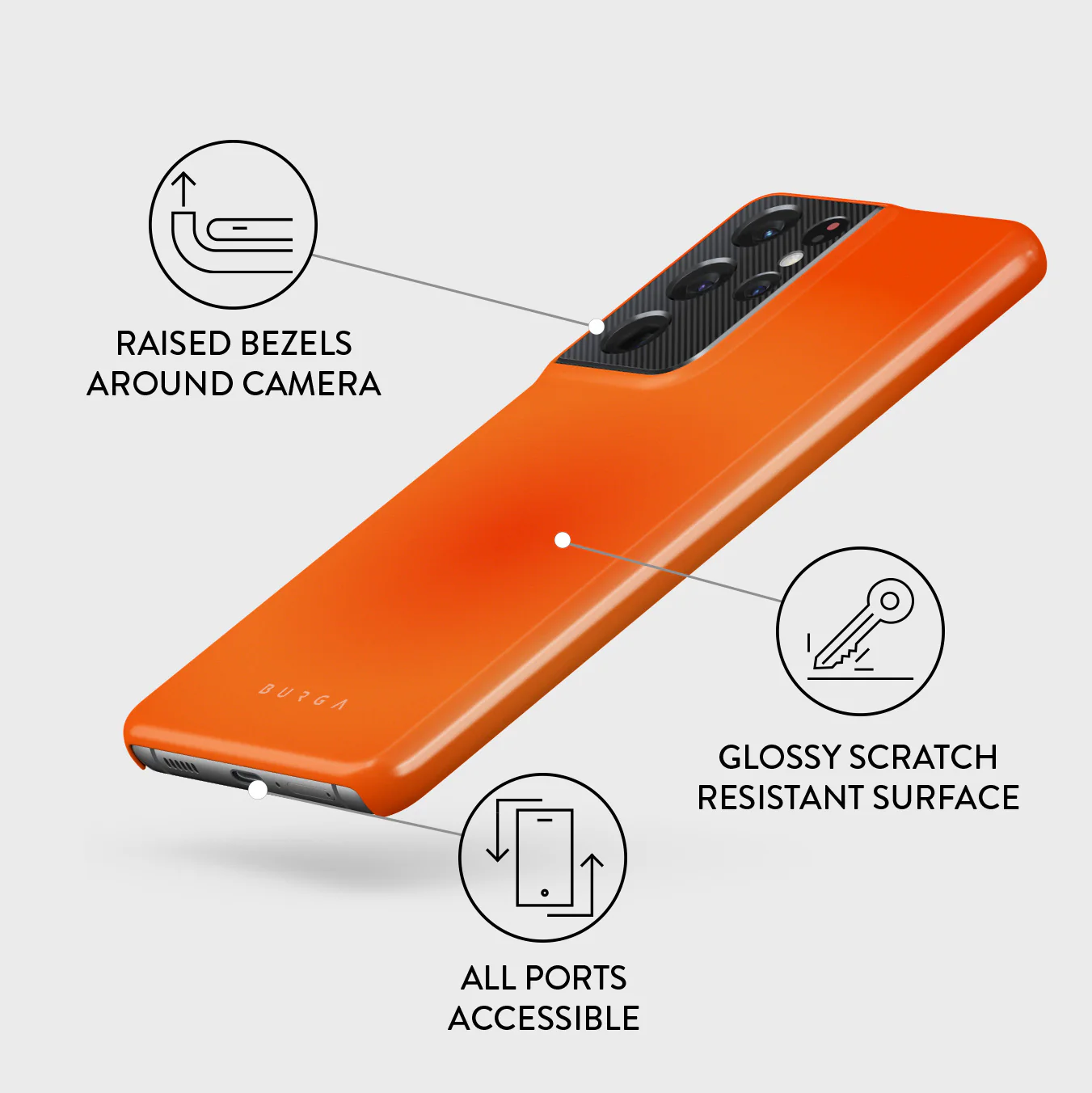 Flare - Samsung Galaxy S21 Ultra Case - Image 3
