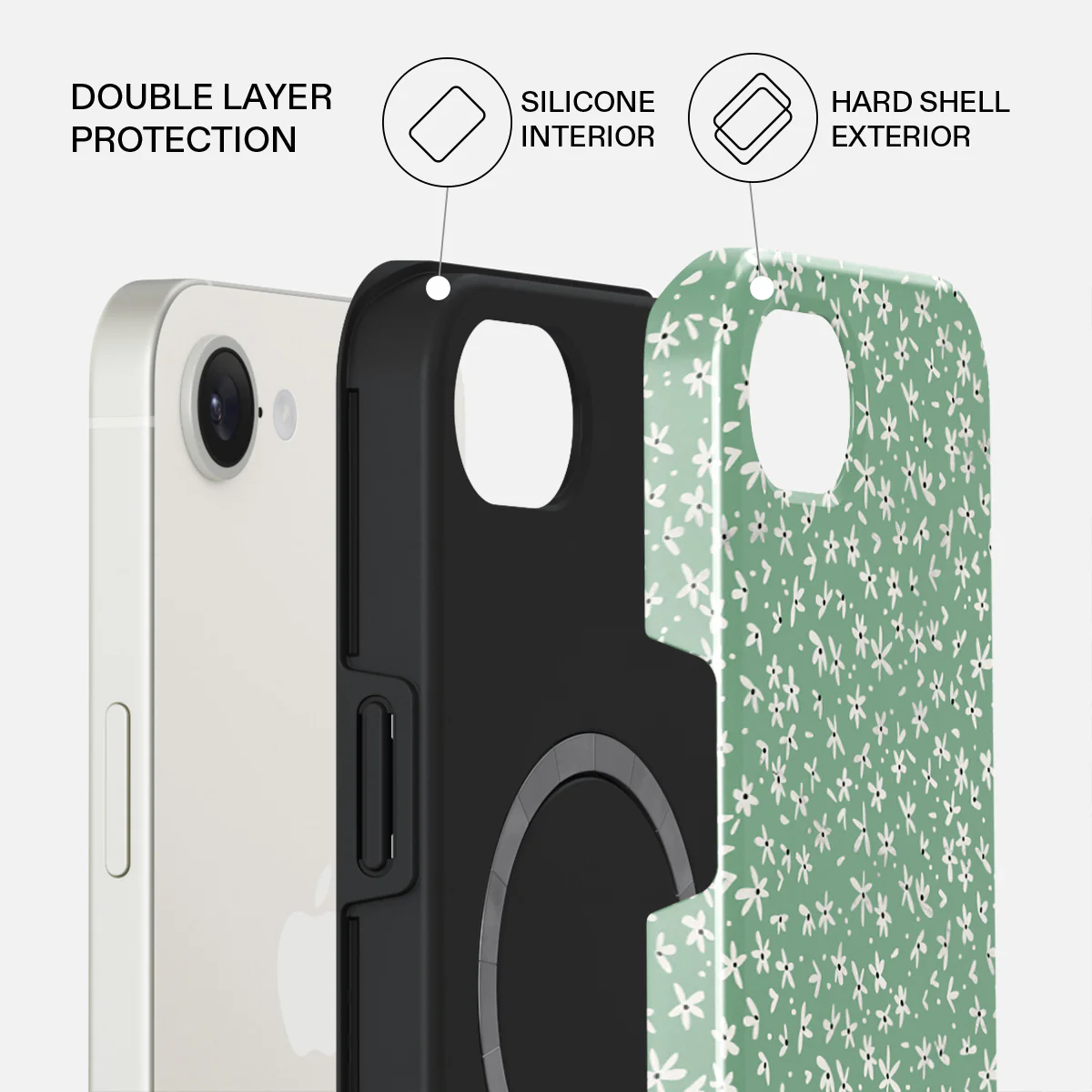 Lush Meadows - Floral iPhone 17e Case - Image 2