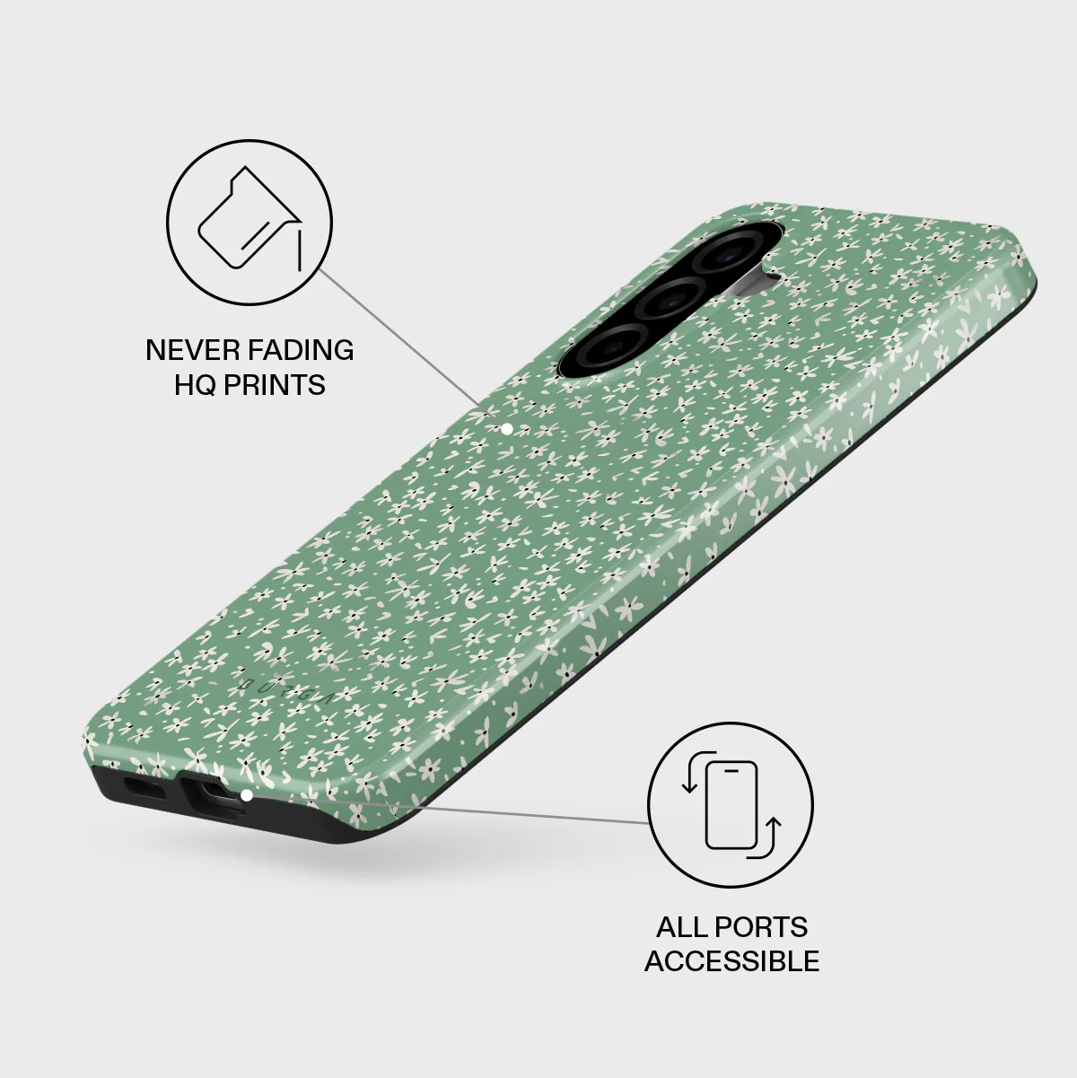 Lush Meadows - Floral Samsung Galaxy A57 5G Case - Image 3