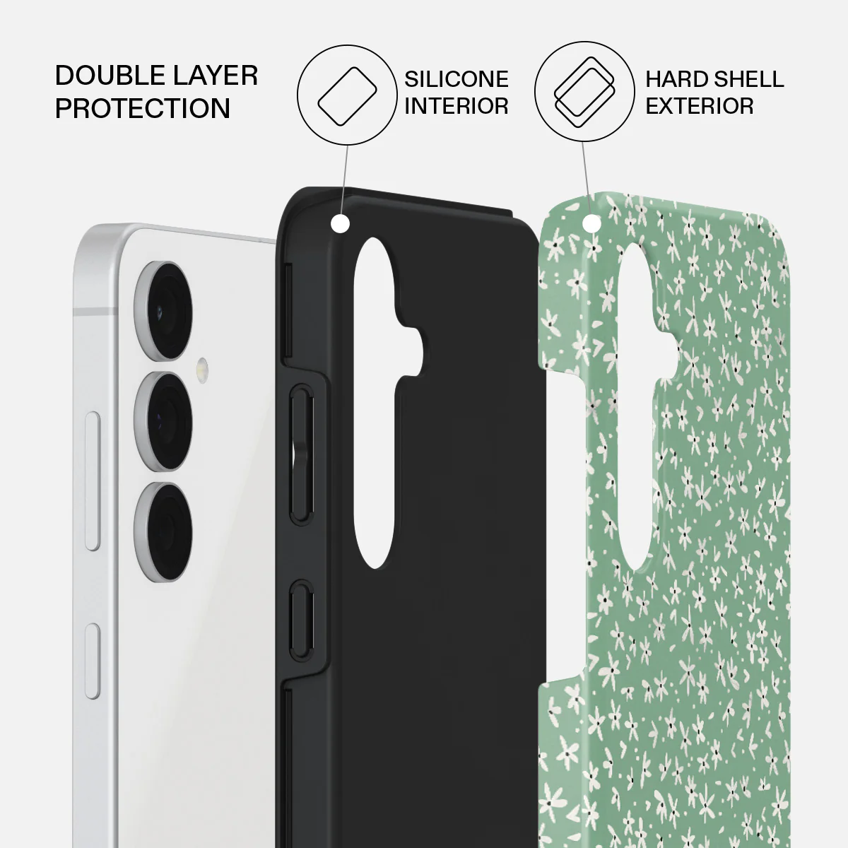 Lush Meadows - Floral Samsung Galaxy S25 FE Case - Image 2