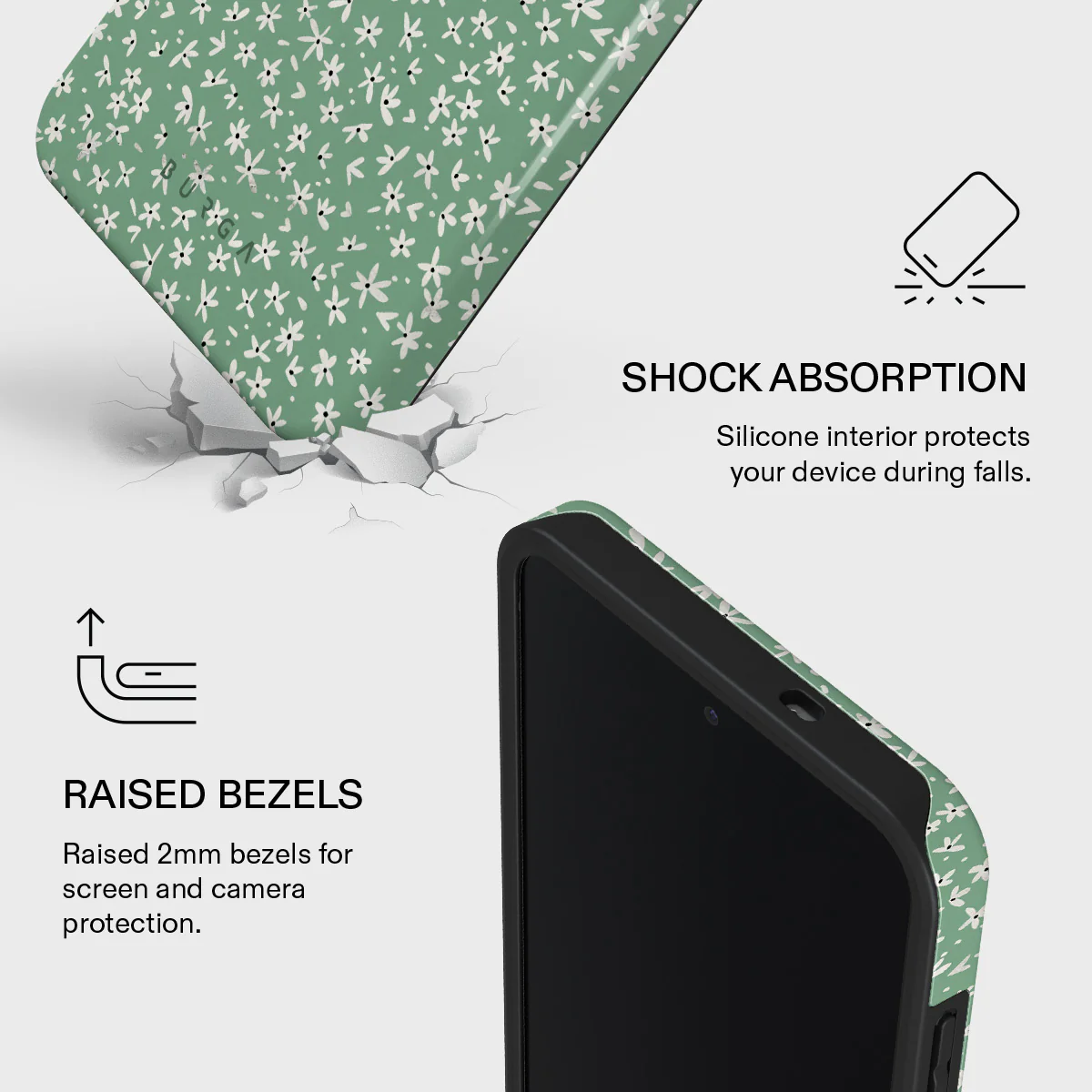 Lush Meadows - Floral Samsung Galaxy S25 FE Case - Image 4