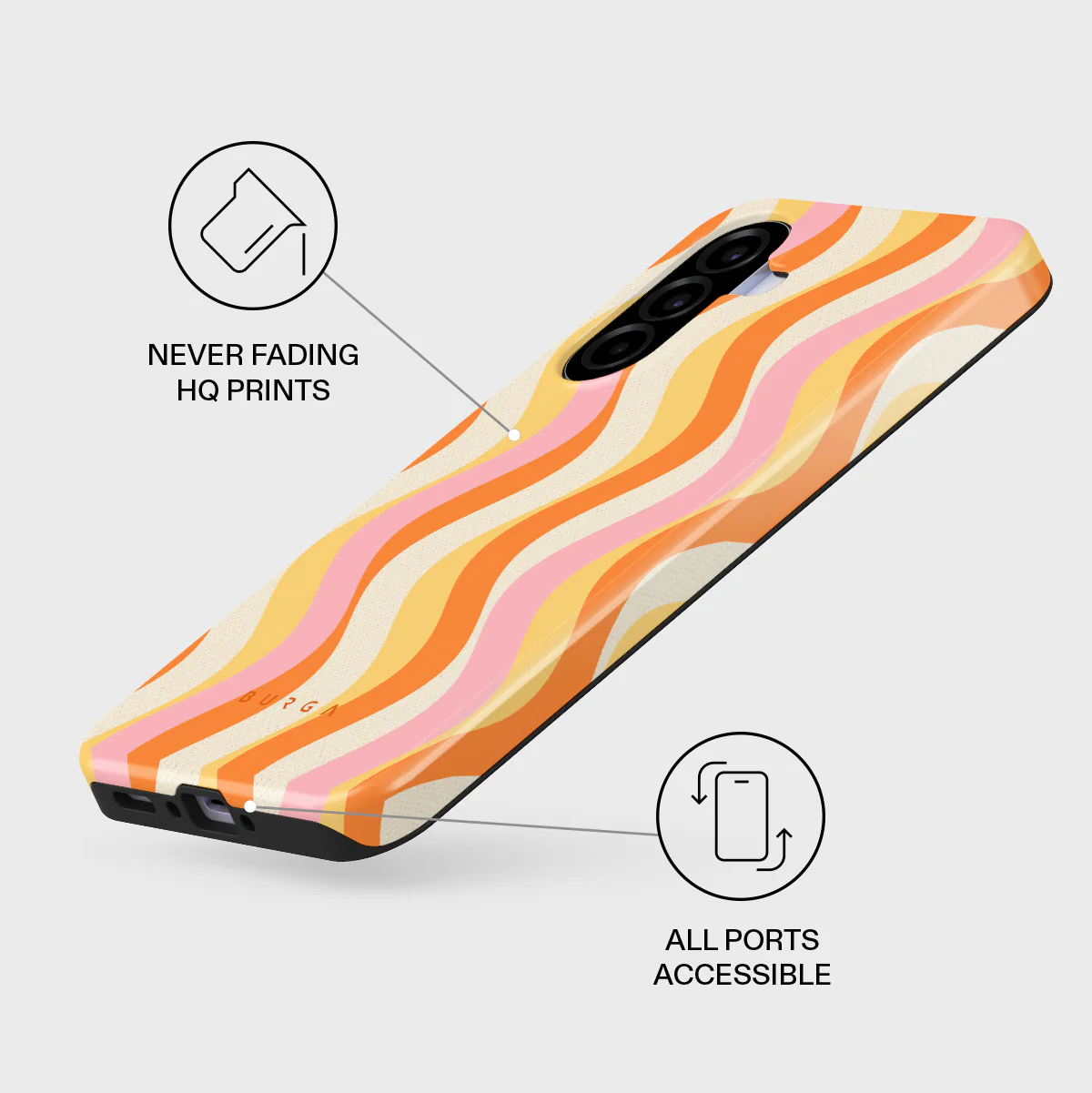 Flower Power - Samsung Galaxy A37 5G Case - Image 3