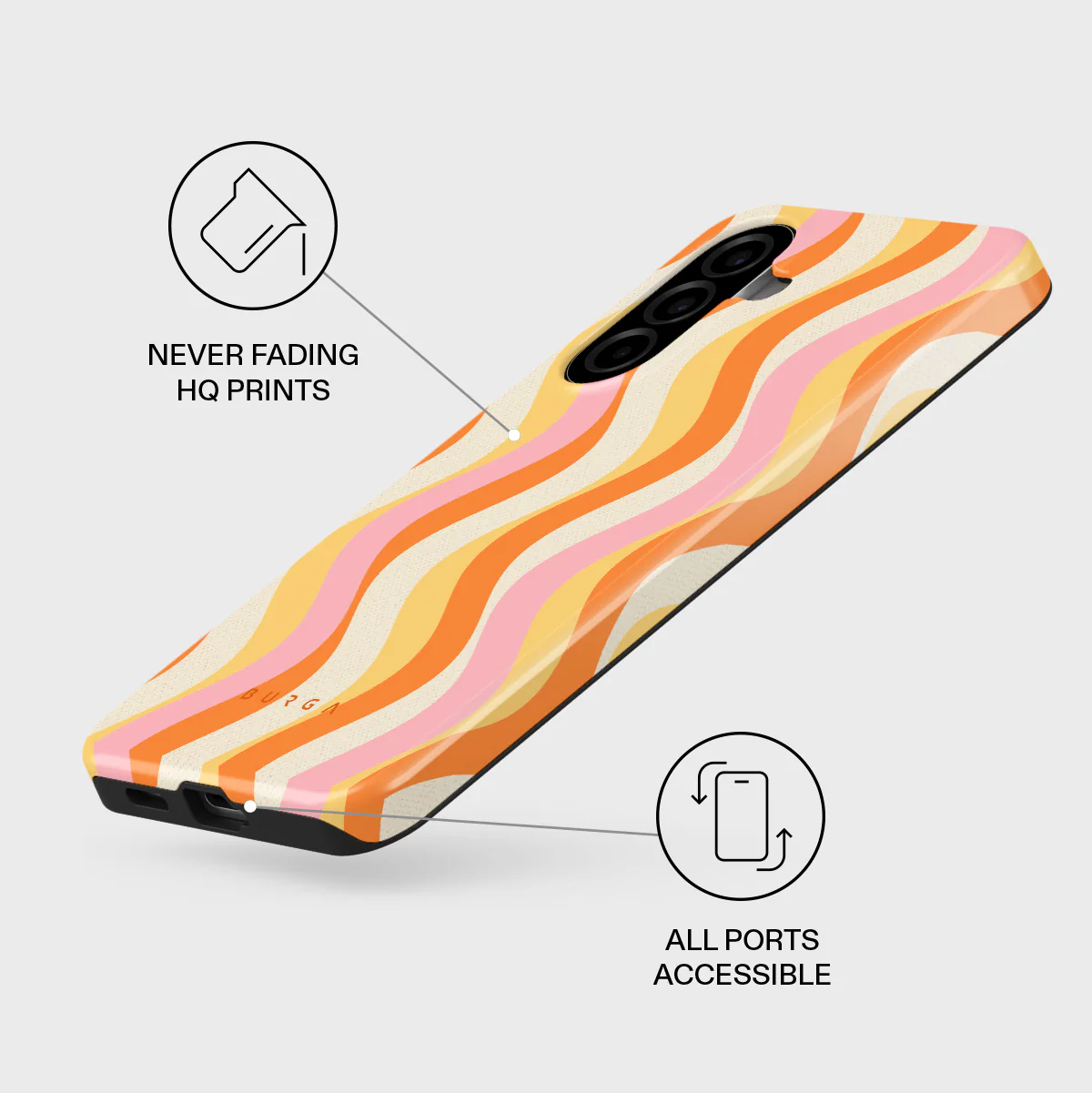 Flower Power - Samsung Galaxy A57 5G Case - Image 3