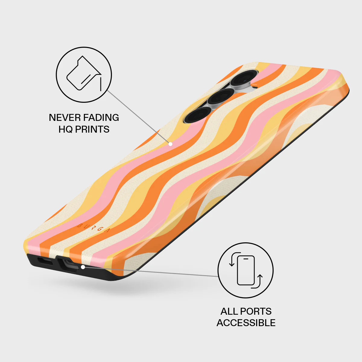 Flower Power - Samsung Galaxy S25 FE Case - Image 3