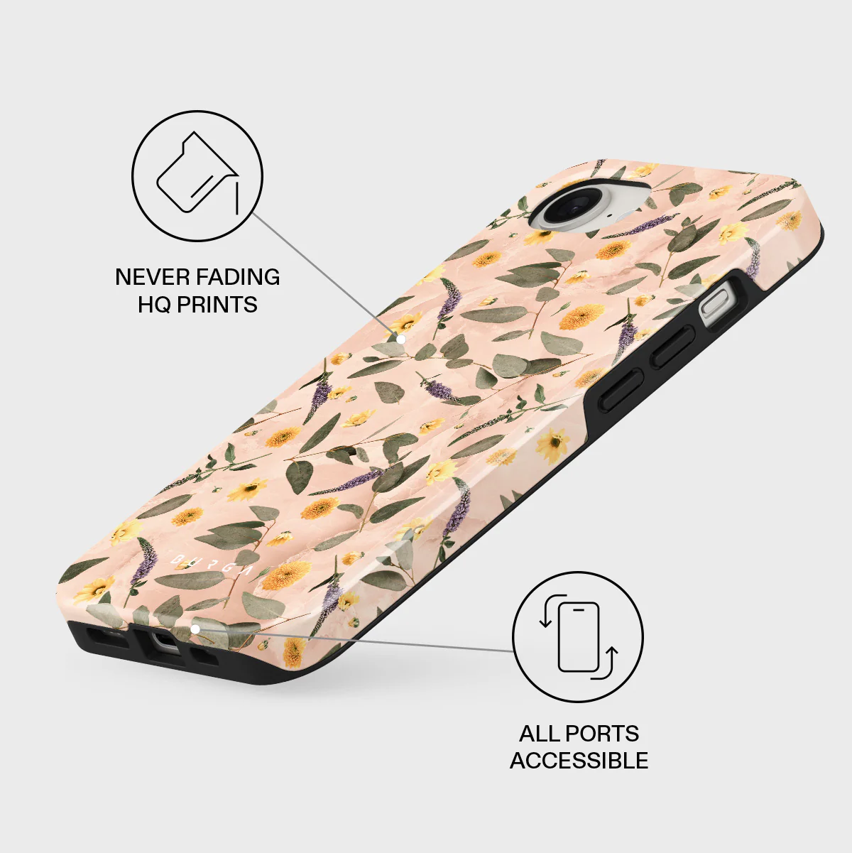 Sunday Brunch - Flowers iPhone 17e Case - Image 3