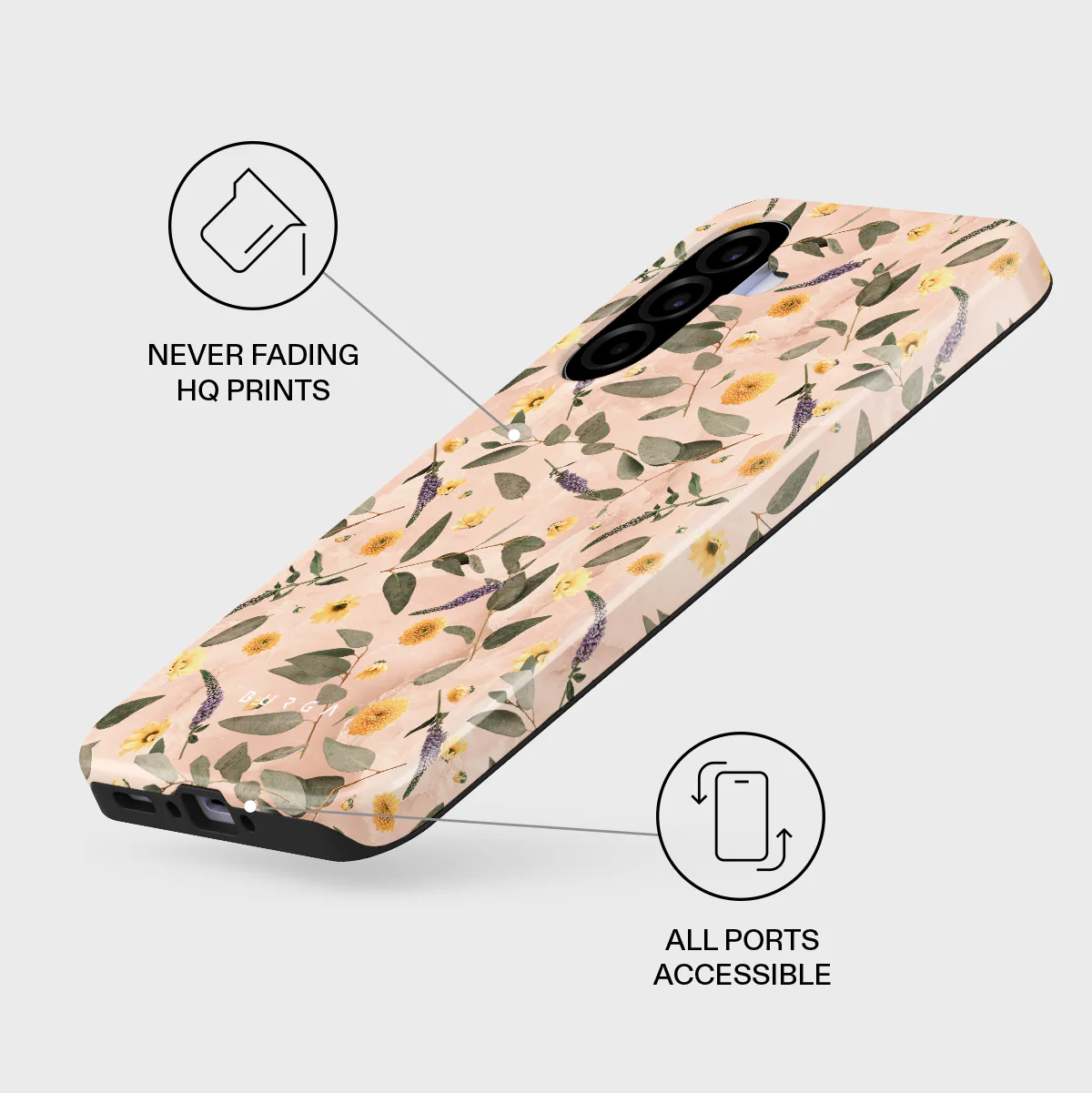 Sunday Brunch - Flowers Samsung Galaxy A37 5G Case - Image 3