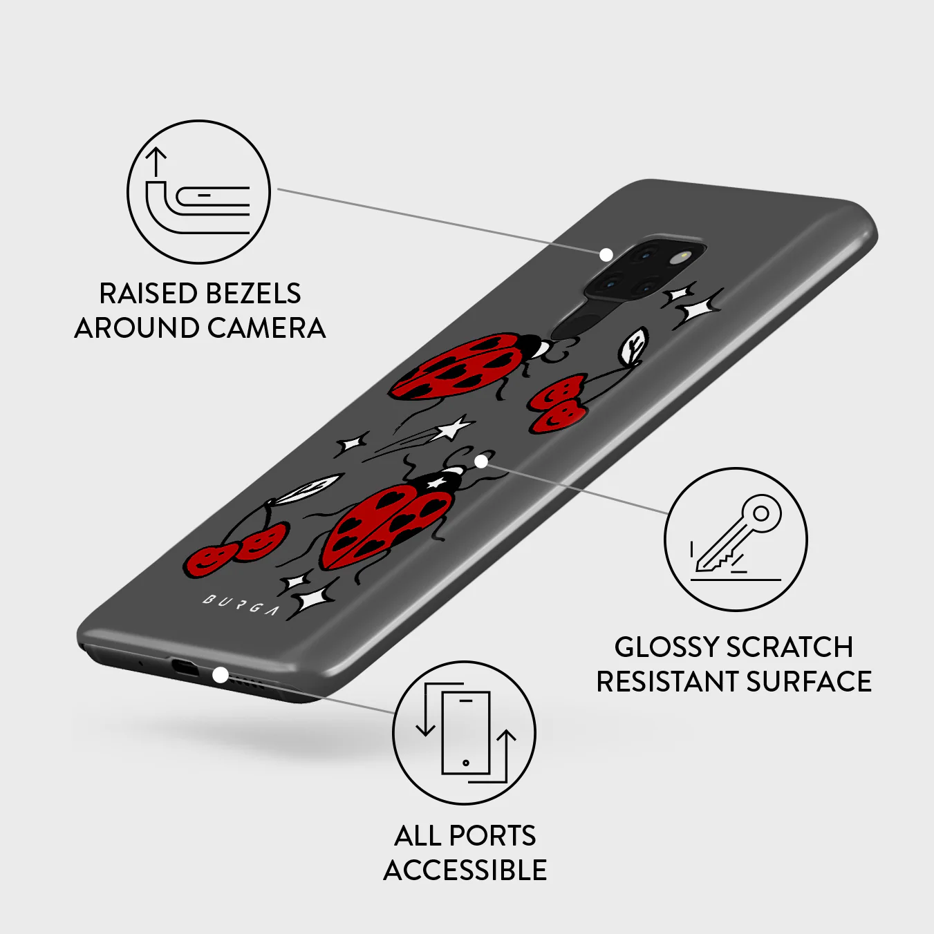 Fortunate One - Huawei Mate 20 Case - Image 3