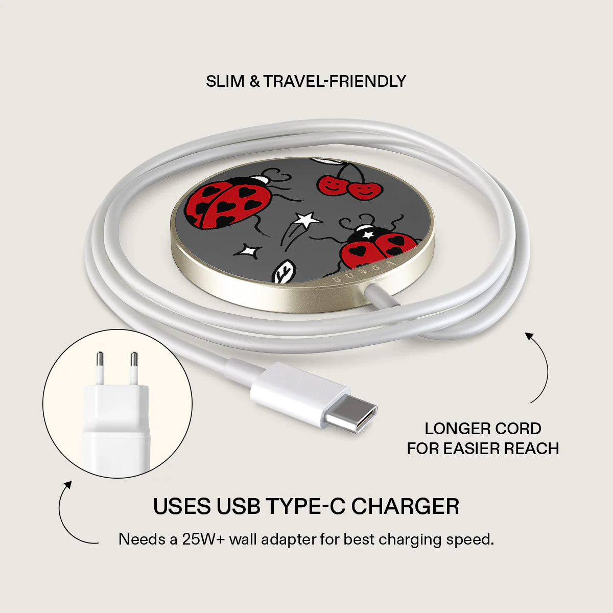 Fortunate One - Magnetic Wireless Charger - Image 3