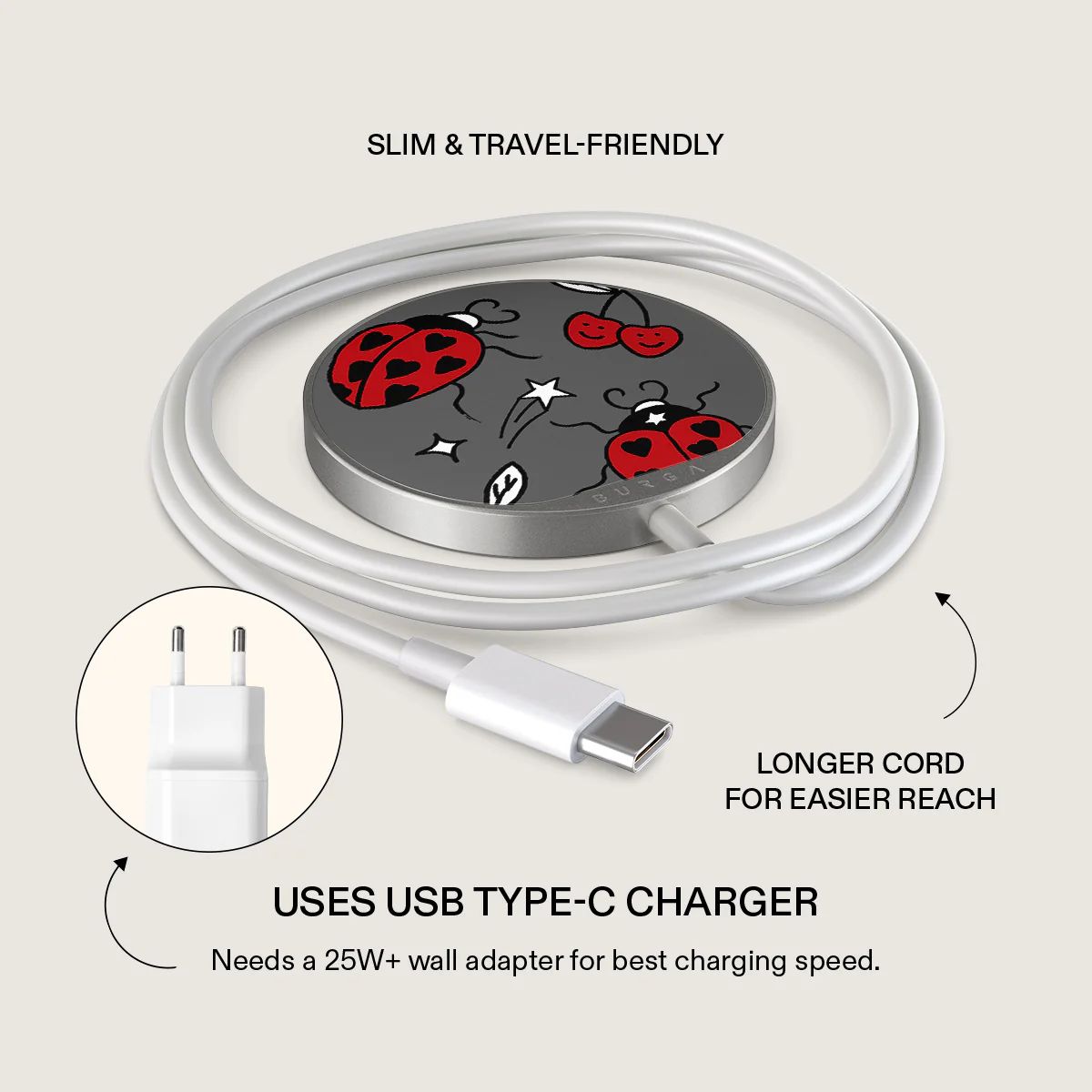 Fortunate One - Magnetic Wireless Charger - Image 9