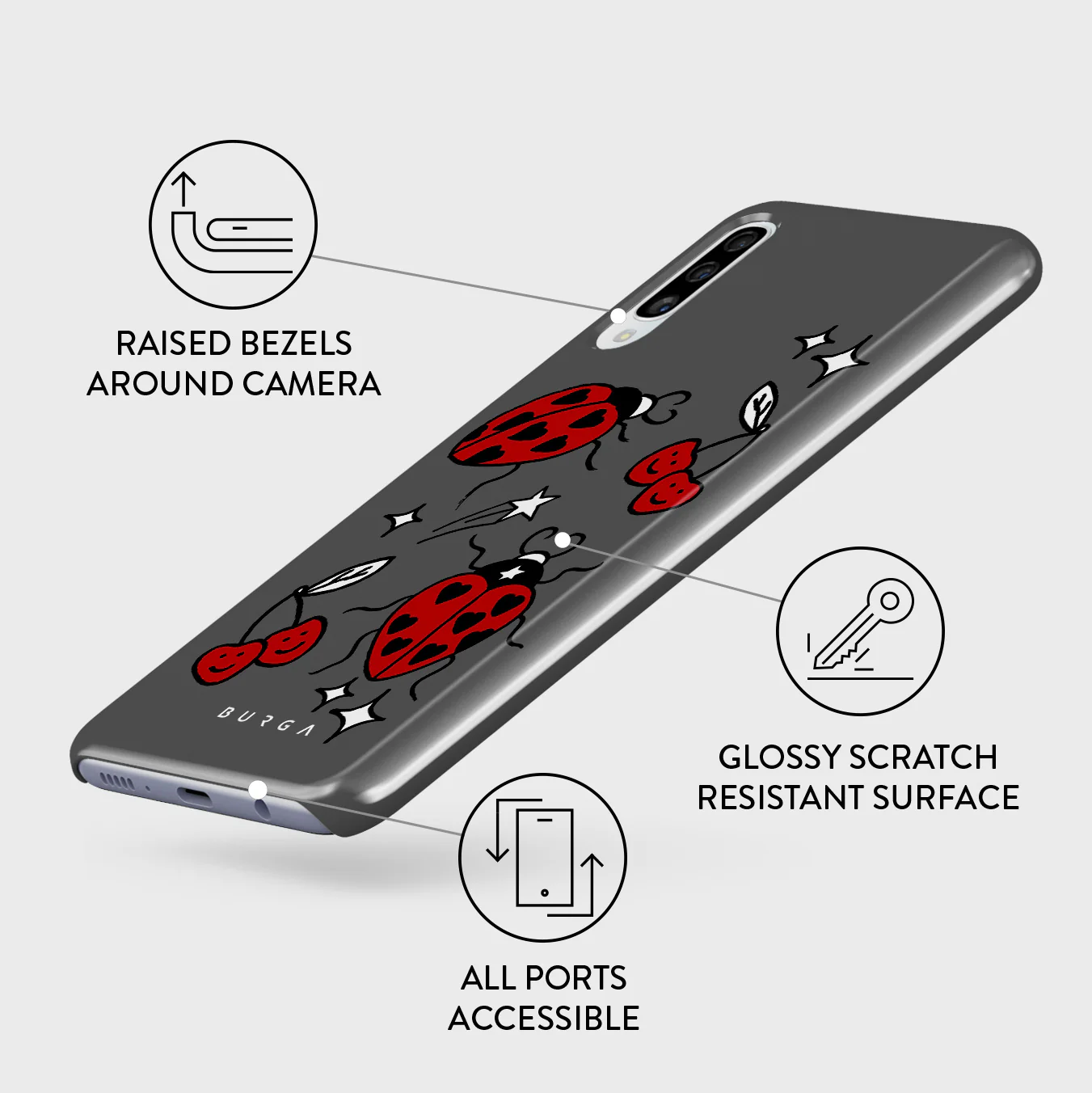Fortunate One - Samsung Galaxy A50 Case - Image 3