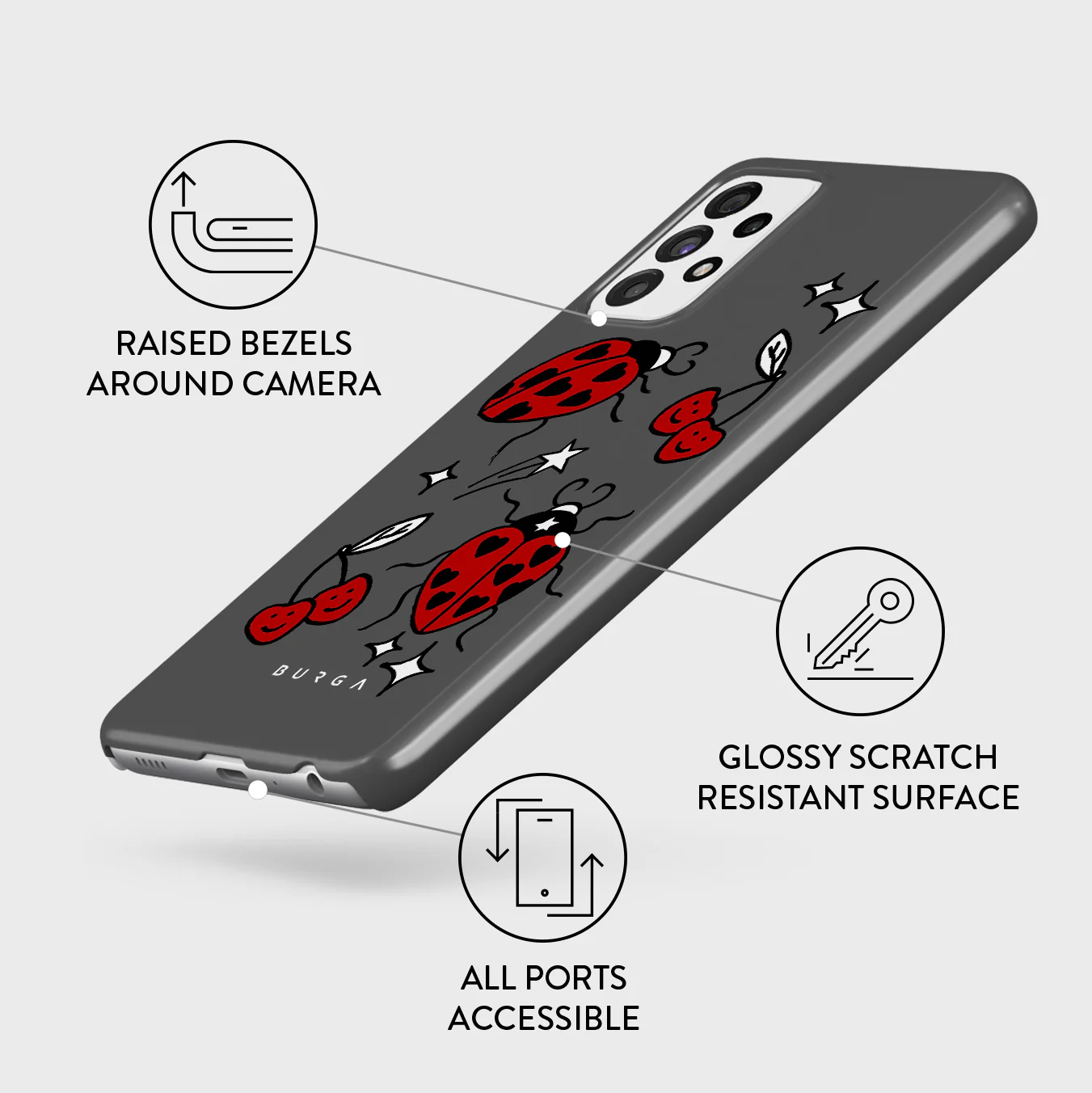 Fortunate One - Samsung Galaxy A72 4G / 5G Case - Image 3