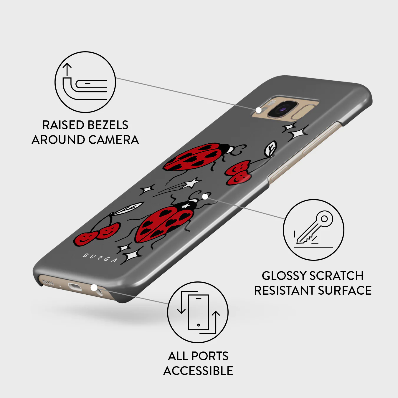 Fortunate One - Samsung Galaxy S8 Case - Image 3