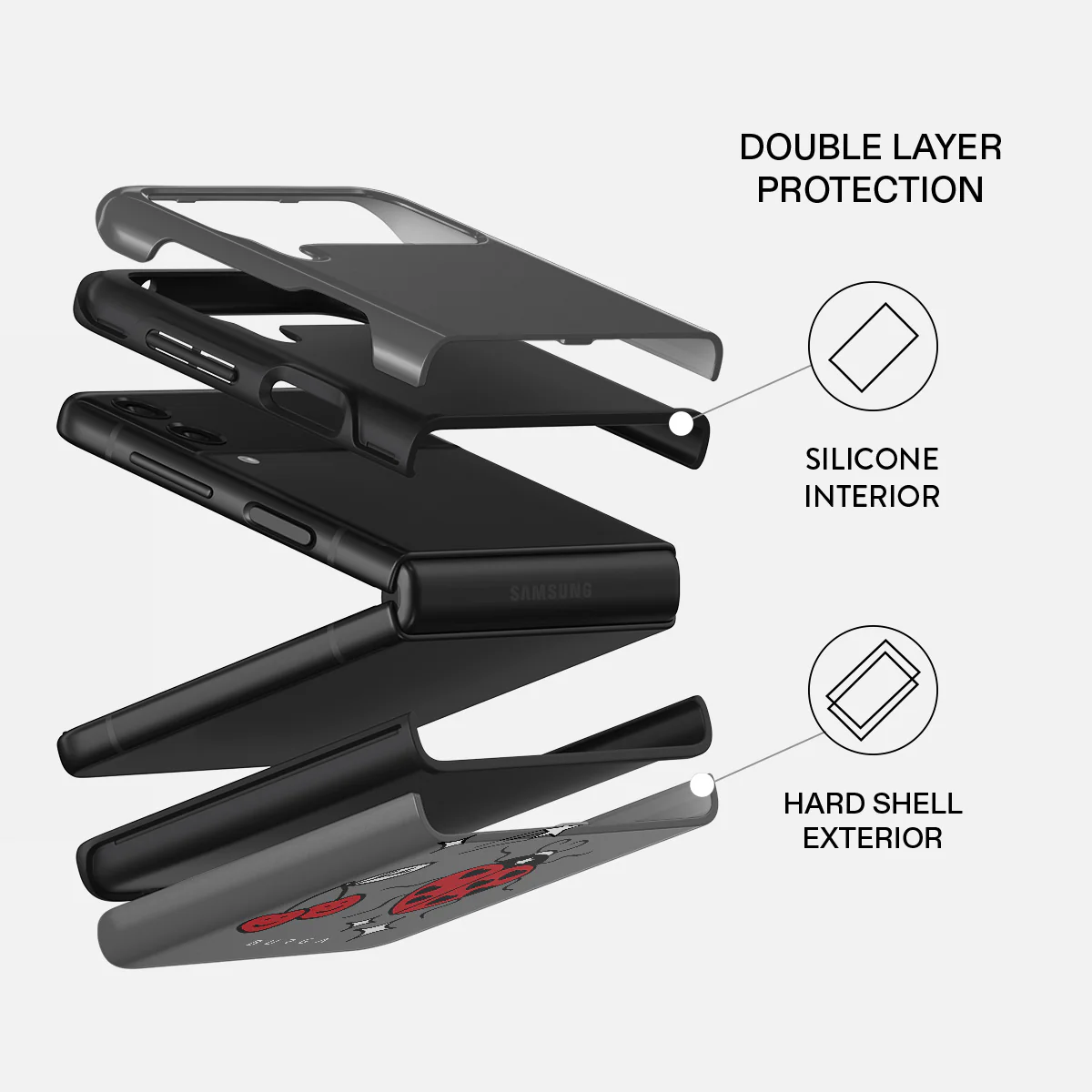 Fortunate One - Samsung Galaxy Z Flip 3 Case - Image 2