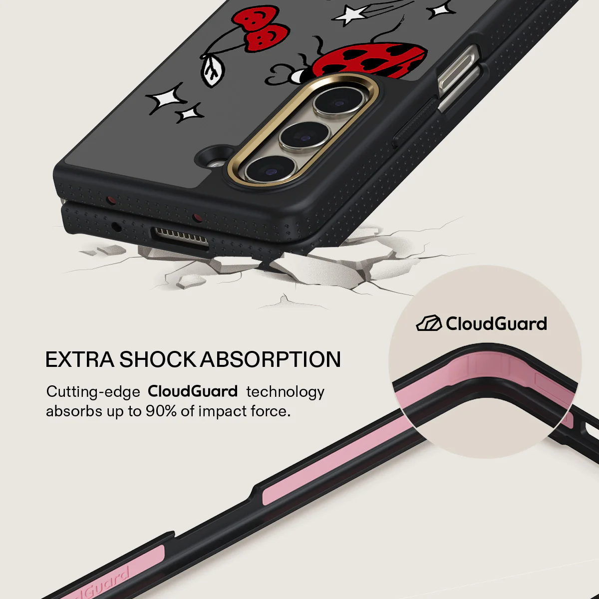 Fortunate One - Samsung Galaxy Z Fold 5 Case - Image 3