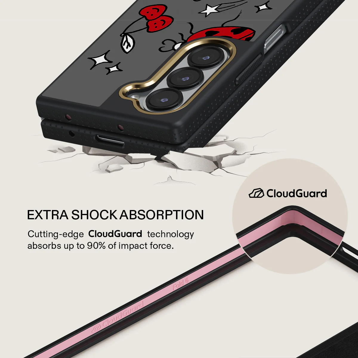 Fortunate One - Samsung Galaxy Z Fold 6 Case - Image 3