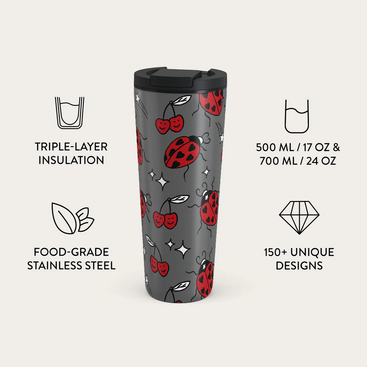 Fortunate One - Travel Mug - Image 9