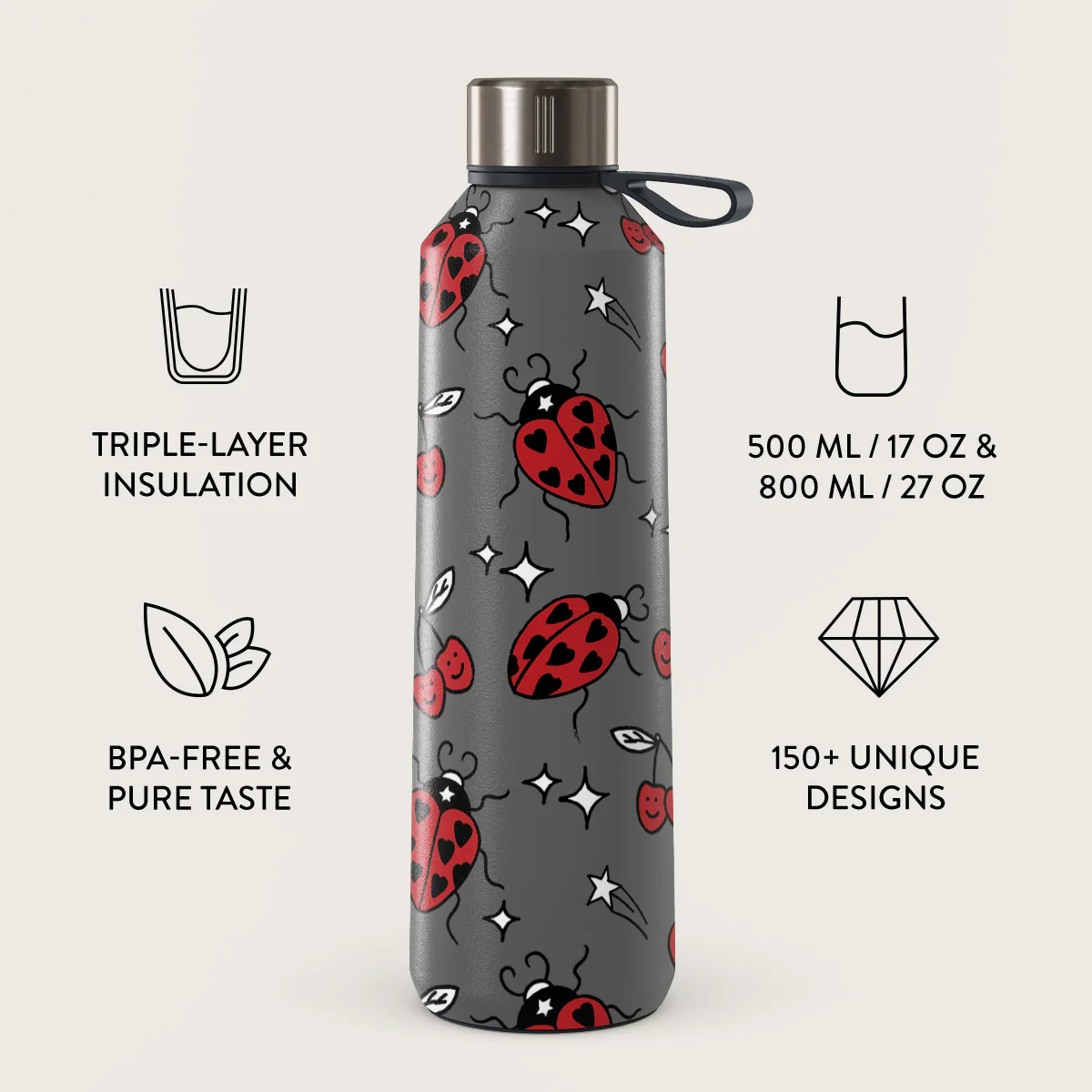 Fortunate One - Water Bottle - Image 3