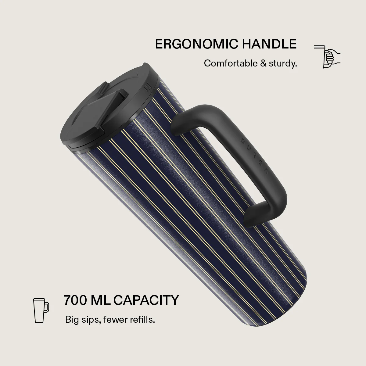 Free Fall - EasyGrip Travel Mug - Image 2