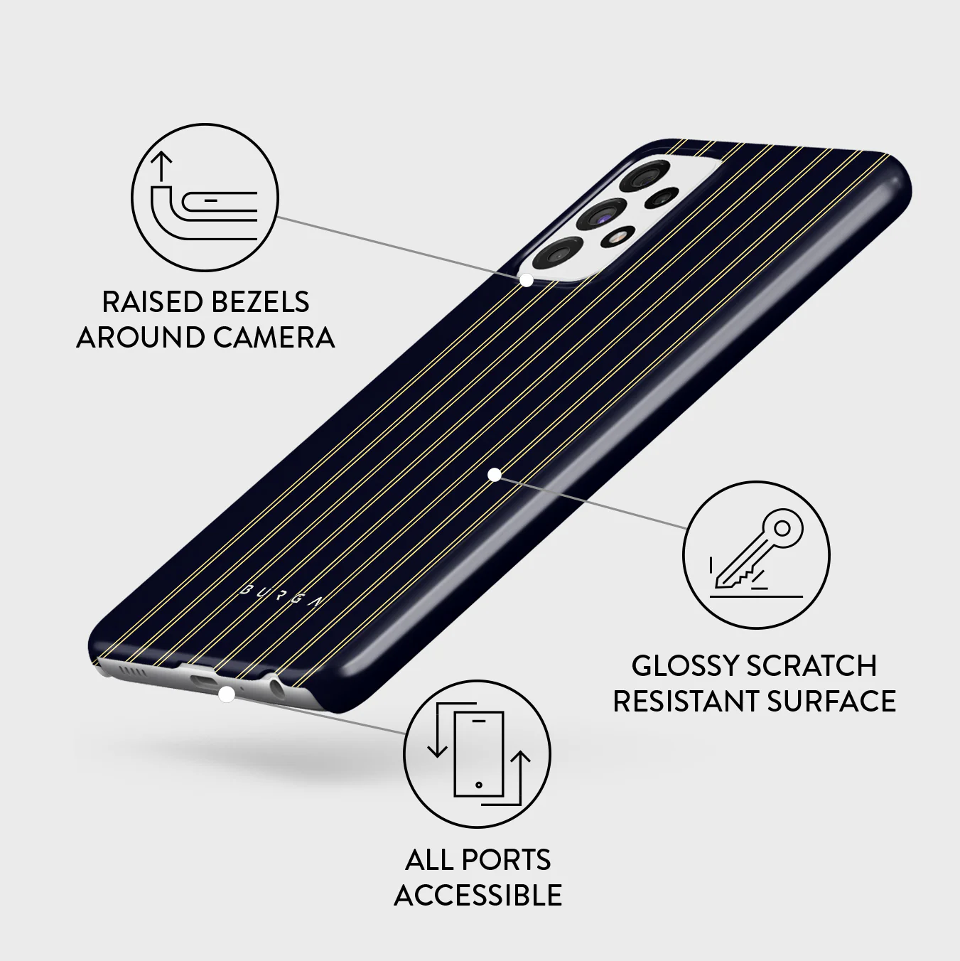 Free Fall - Samsung Galaxy A72 4G / 5G Case - Image 3