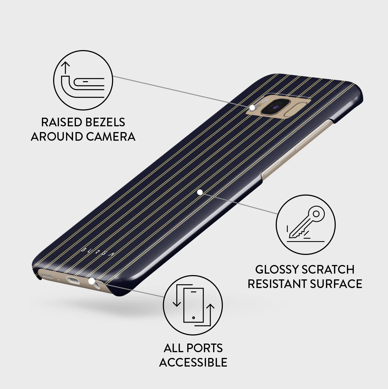 Free Fall - Samsung Galaxy S8 Case - Image 3