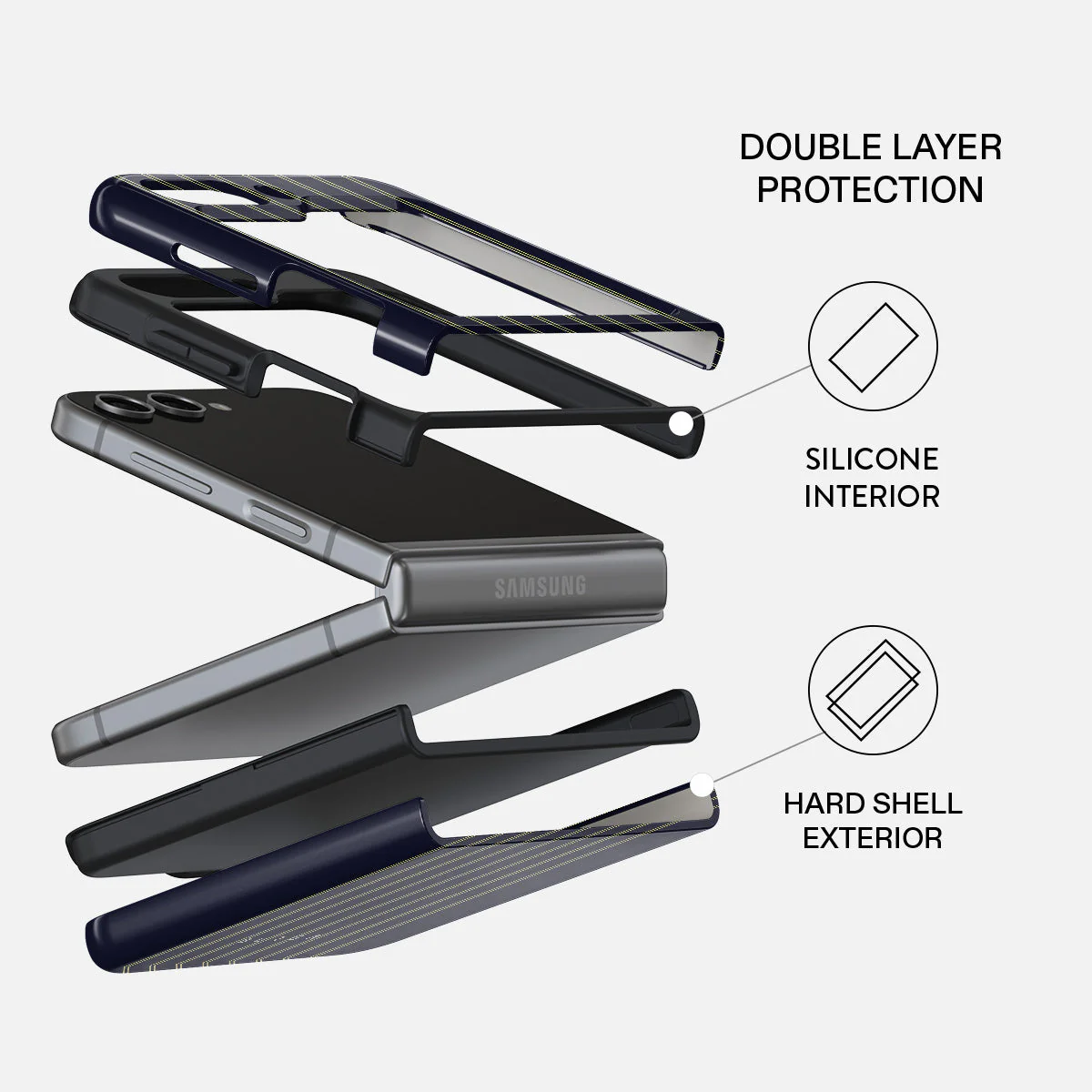 Free Fall - Samsung Galaxy Z Flip 5 Case - Image 2