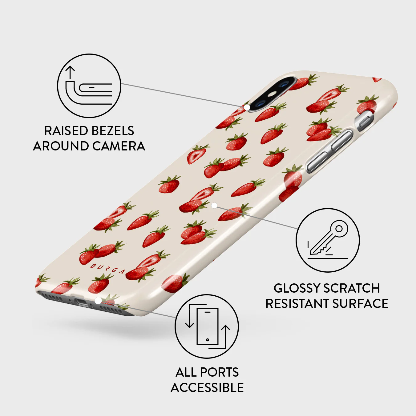 Freshly Picked - iPhone X / XS Case - Image 3