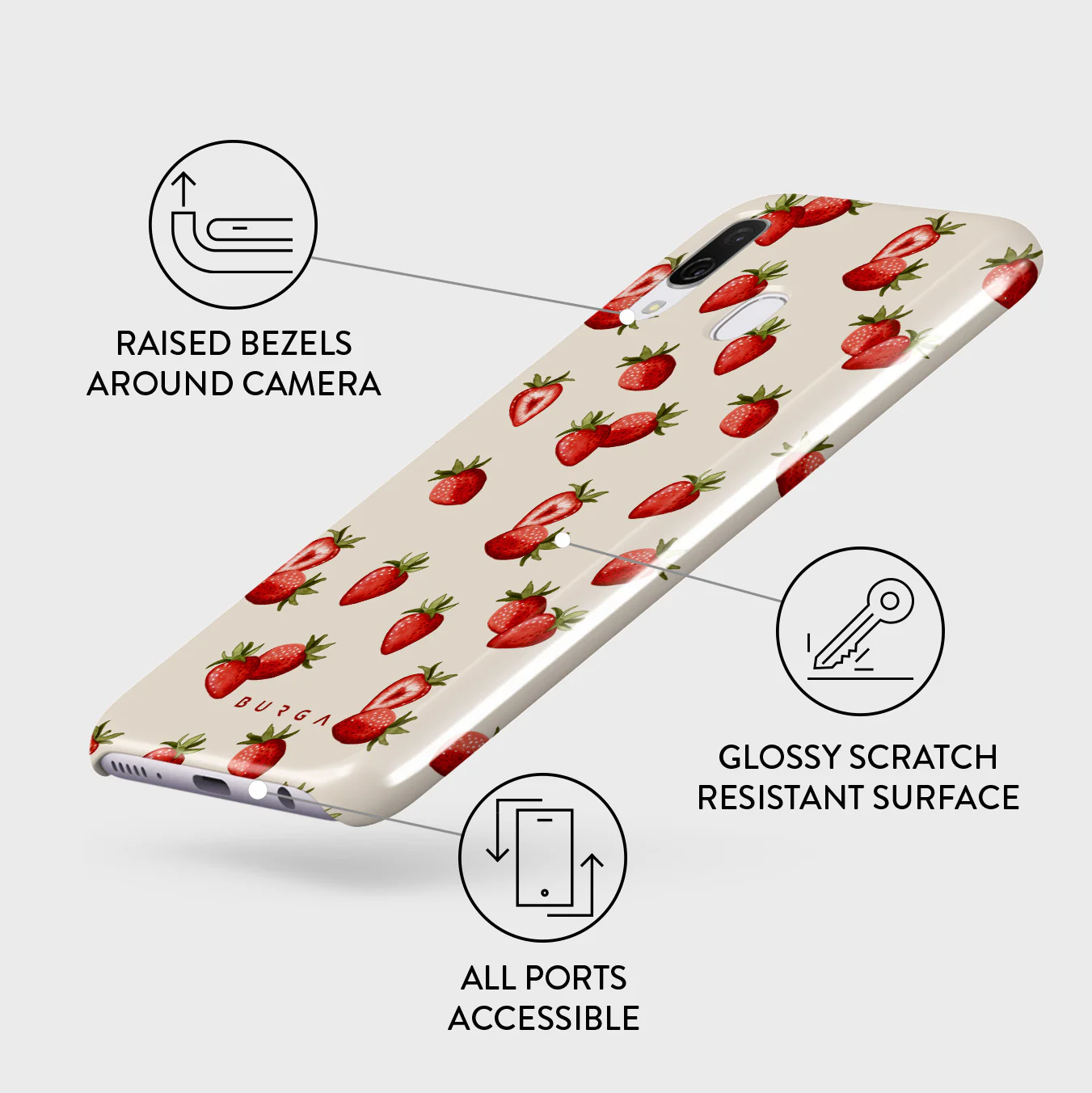 Freshly Picked - Samsung Galaxy A40 Case - Image 3