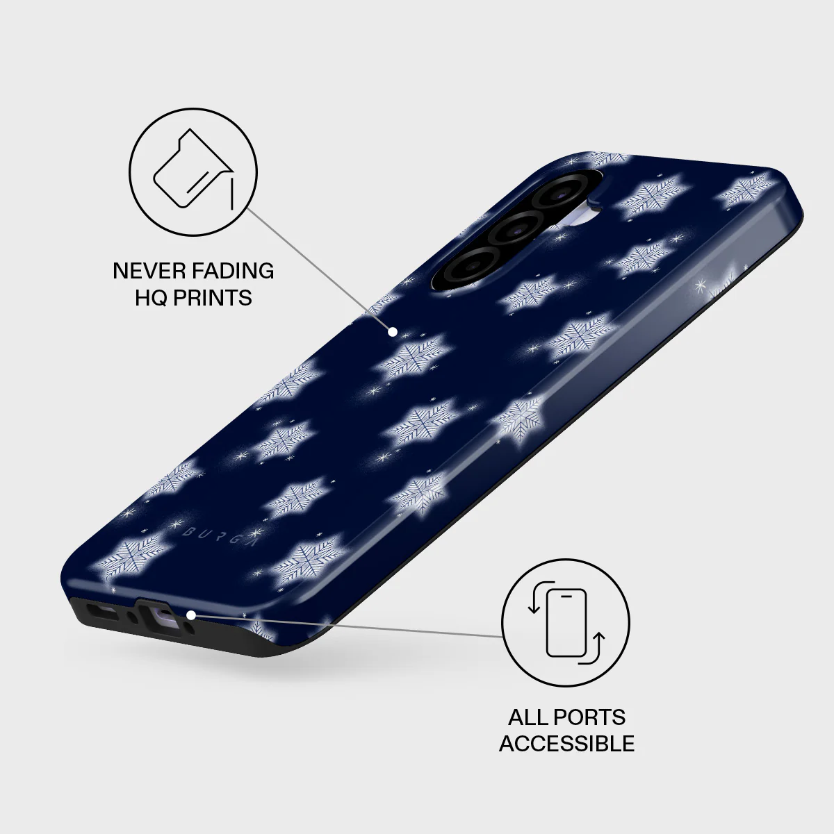 Frosty Pines - Samsung Galaxy A37 5G Case - Image 3