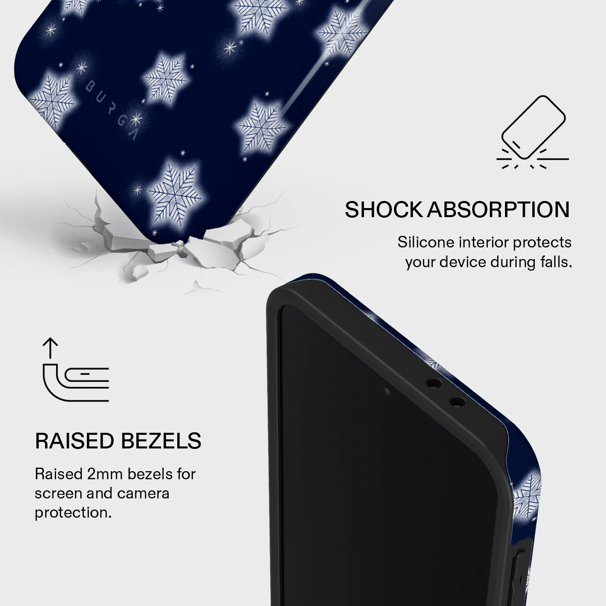Frosty Pines - Samsung Galaxy A37 5G Case - Image 4