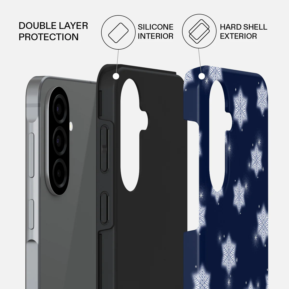 Frosty Pines - Samsung Galaxy A57 5G Case - Image 2