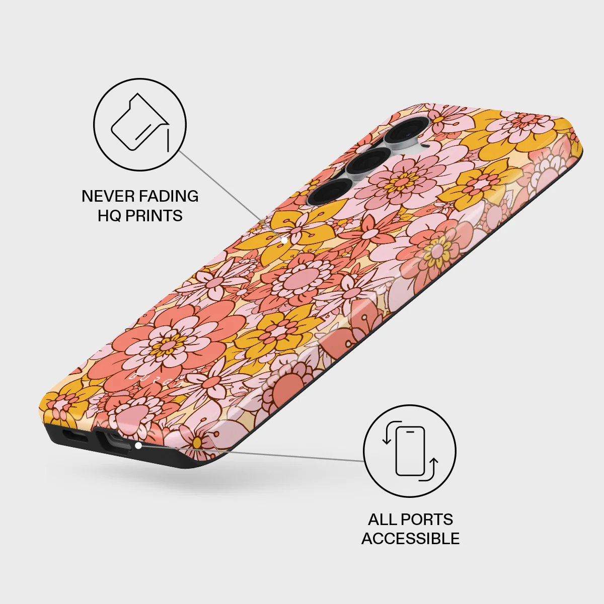 Garden Brunch - Floral Samsung Galaxy S25 FE Case - Image 3