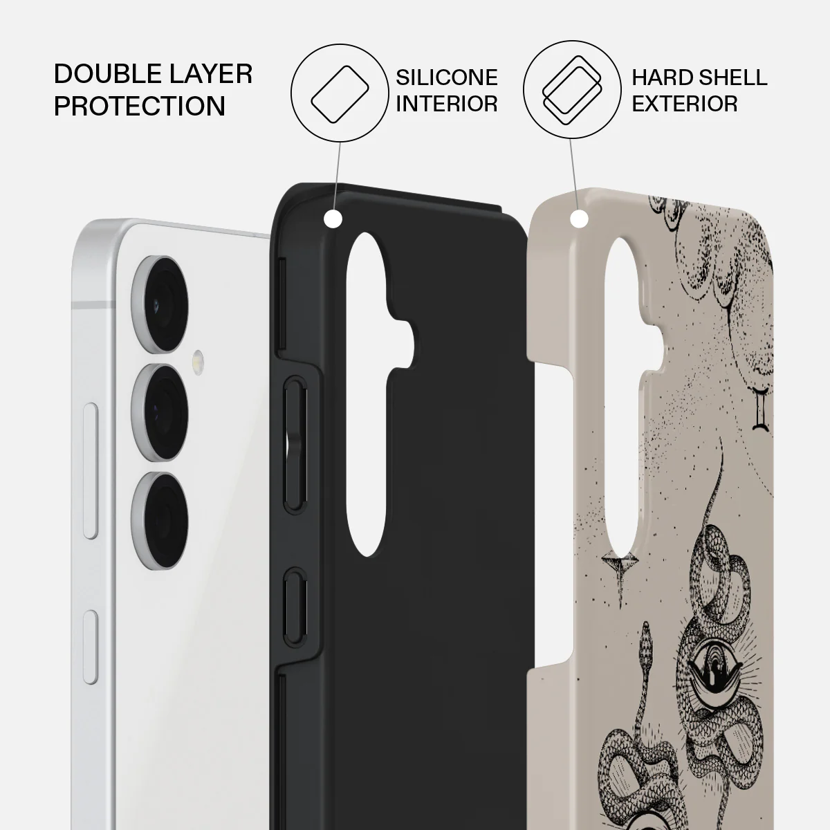 Gemini - Samsung Galaxy S25 FE Case - Image 2