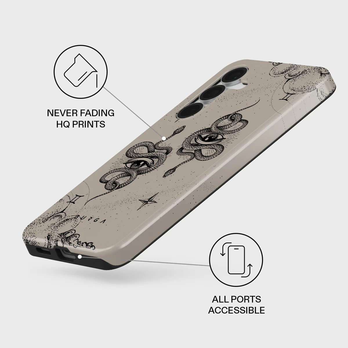 Gemini - Samsung Galaxy S25 FE Case - Image 3