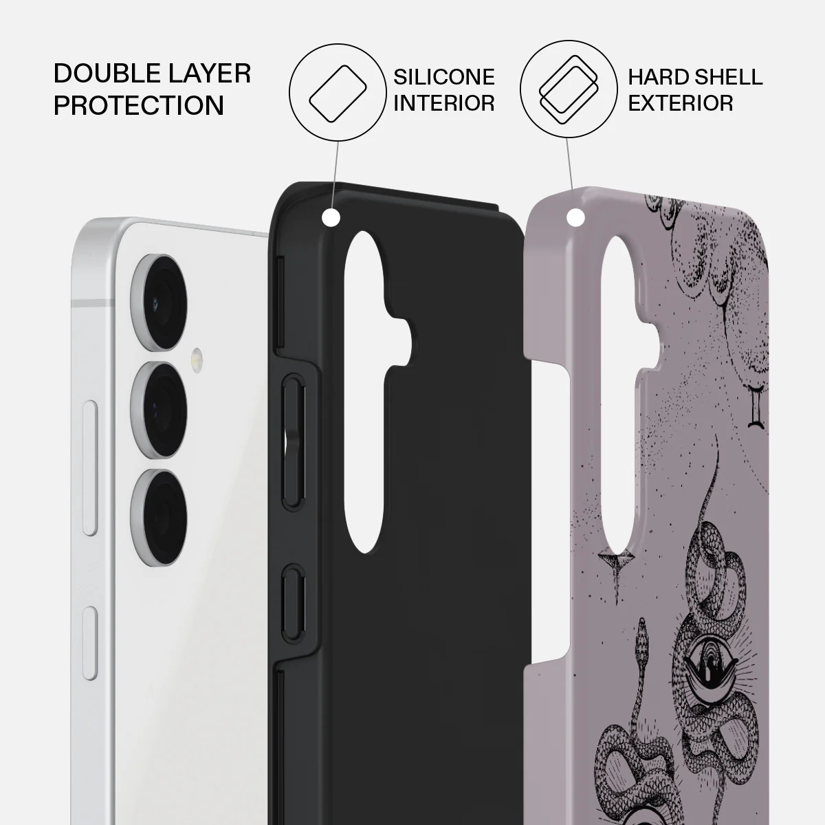 Gemini - Samsung Galaxy S25 FE Case - Image 6