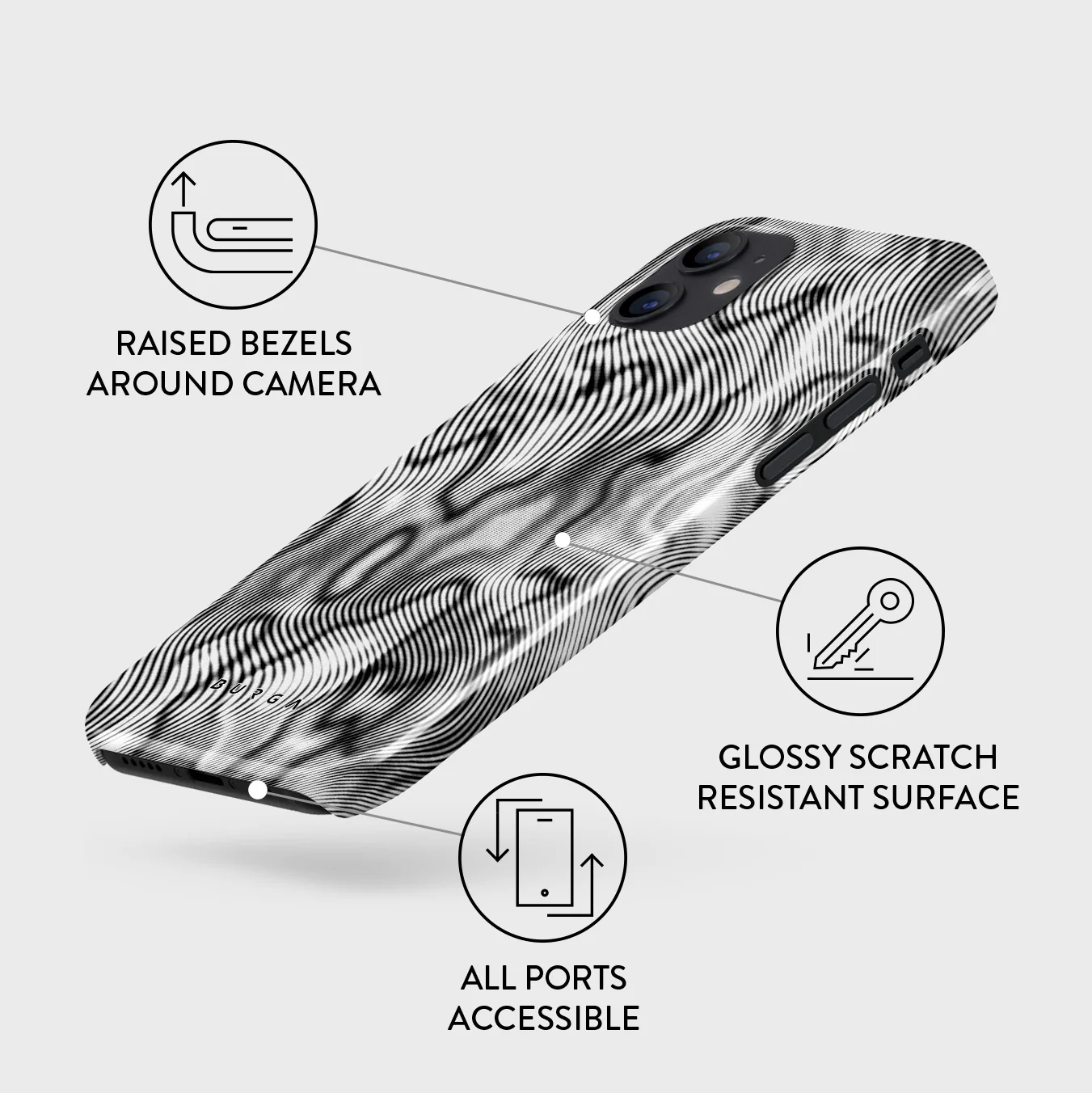 Ghost - iPhone 12 Mini Case - Image 3