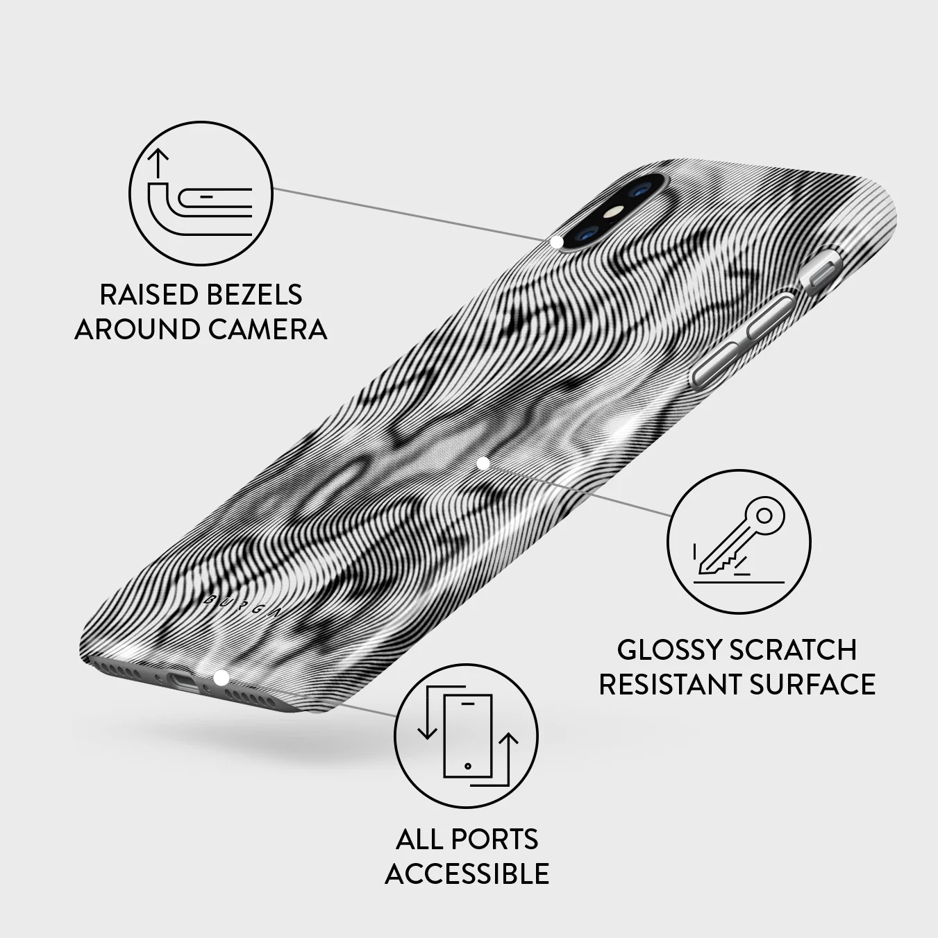 Ghost - iPhone X / XS Case - Image 3