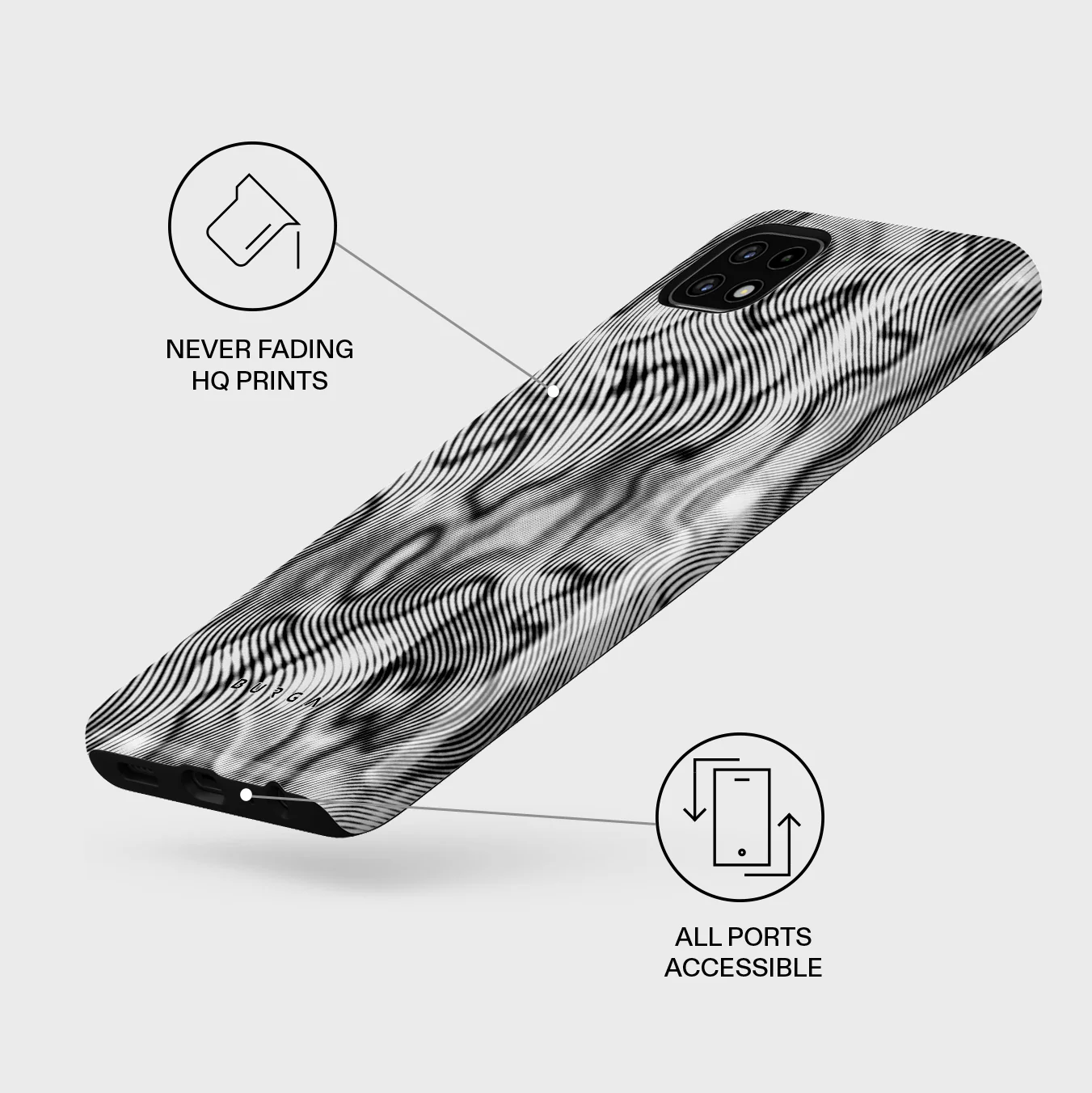 Ghost - Samsung Galaxy A22 5G Case - Image 3