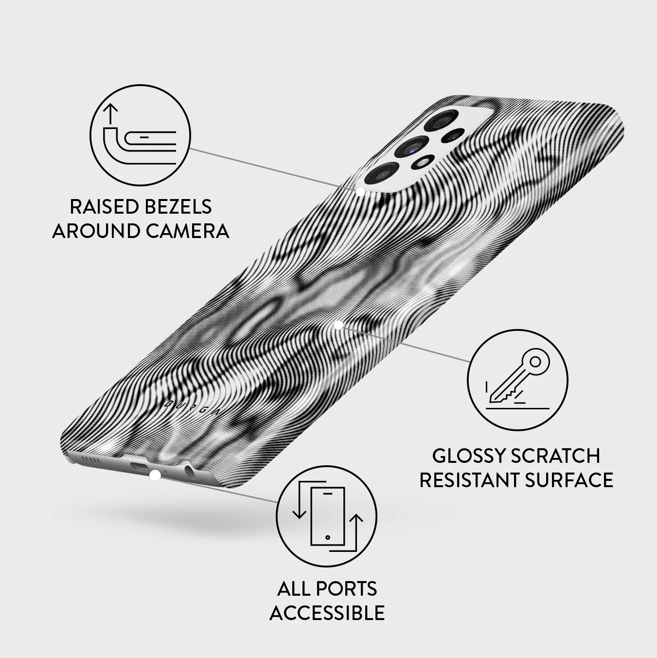 Ghost - Samsung Galaxy A72 4G / 5G Case - Image 3