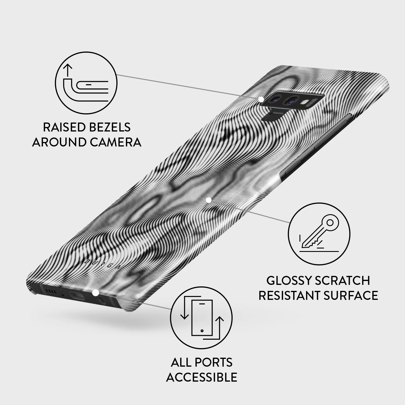Ghost - Samsung Galaxy Note 9 Case - Image 3