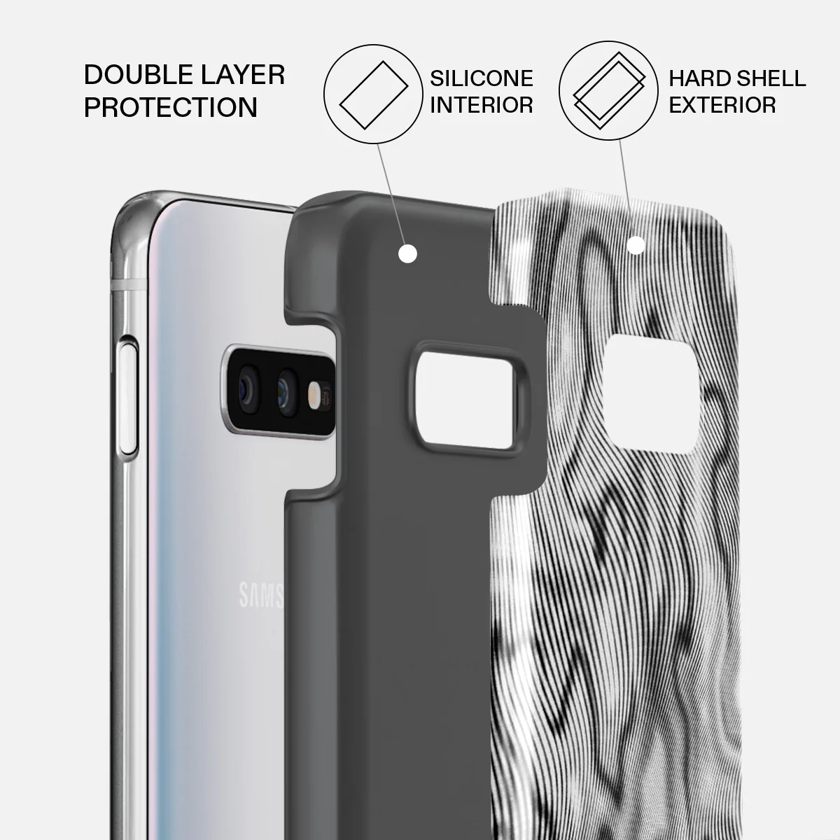 Ghost - Samsung Galaxy S10E Case - Image 2