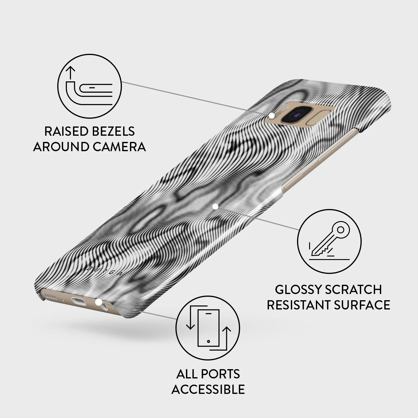 Ghost - Samsung Galaxy S8 Case - Image 3