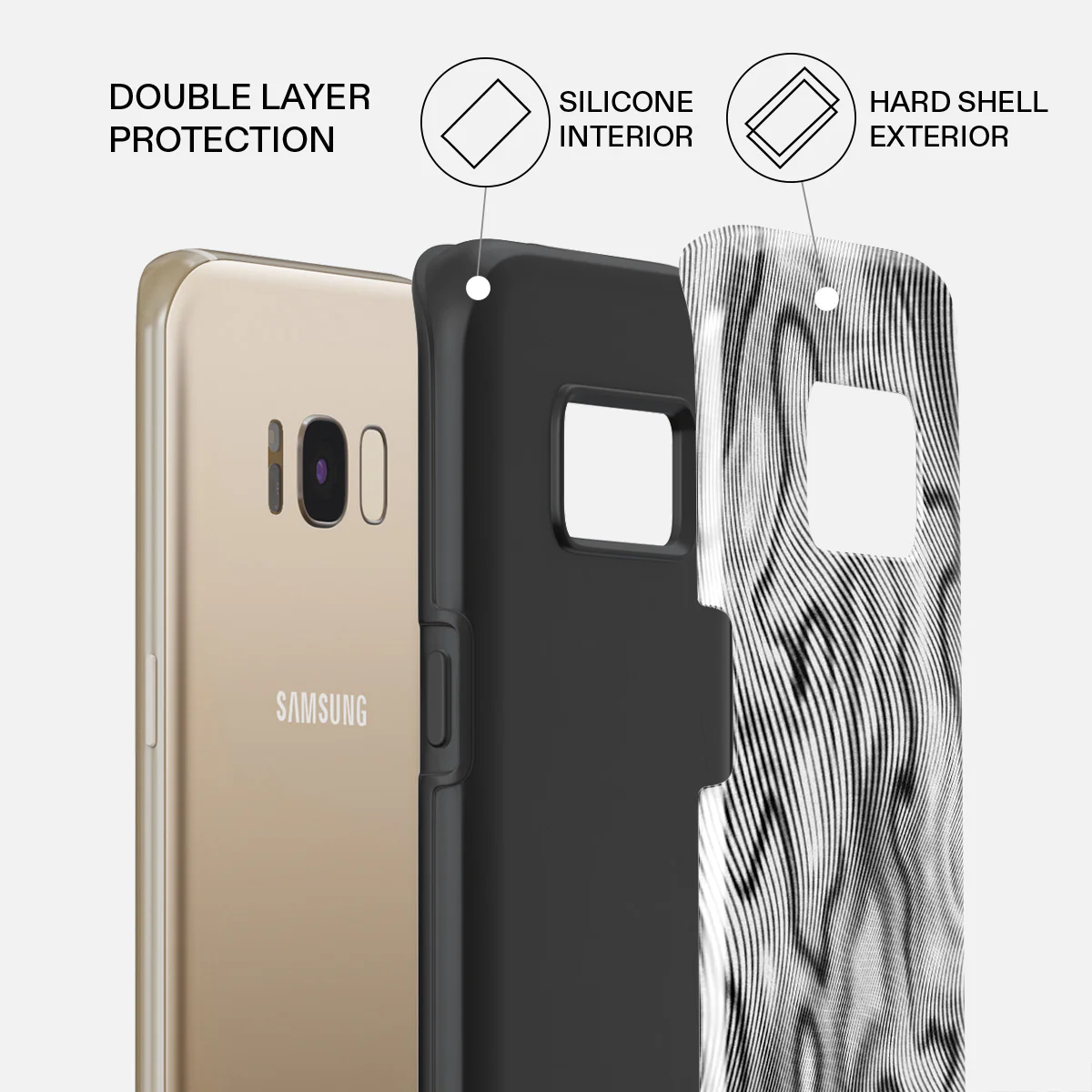 Ghost - Samsung Galaxy S8 Case - Image 6