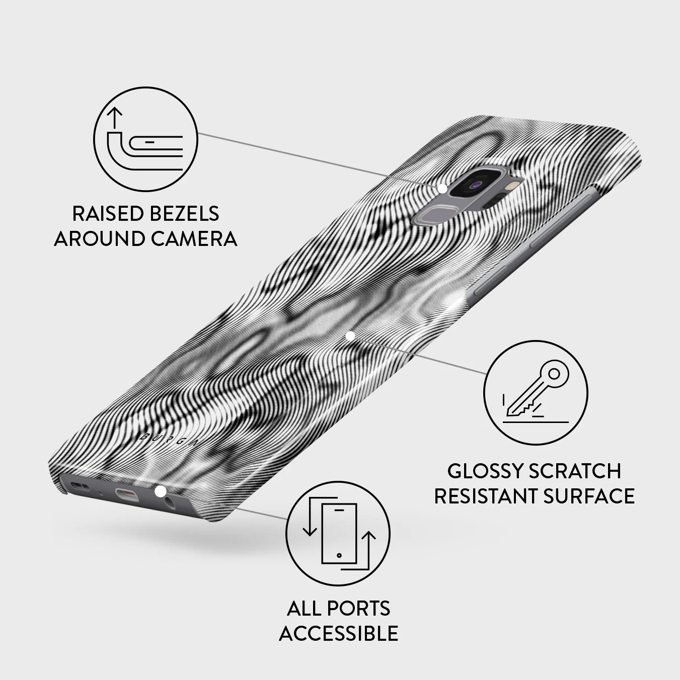 Ghost - Samsung Galaxy S9 Case - Image 3